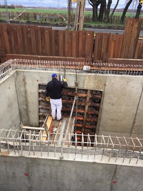 Bauunternehmen Albert Holzem: Spühlschacht Bauwerke