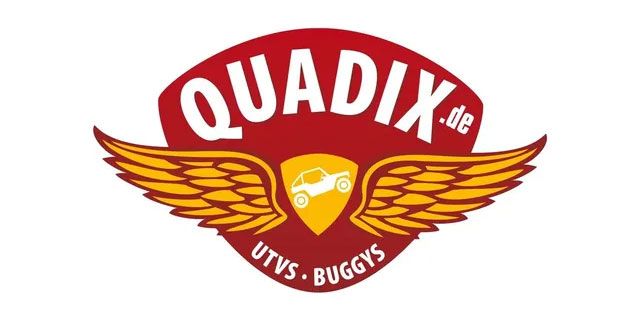 Ein rot-gelbes Logo für quadix.de