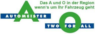 Ein grün-weißes Logo für Automeister Two for All