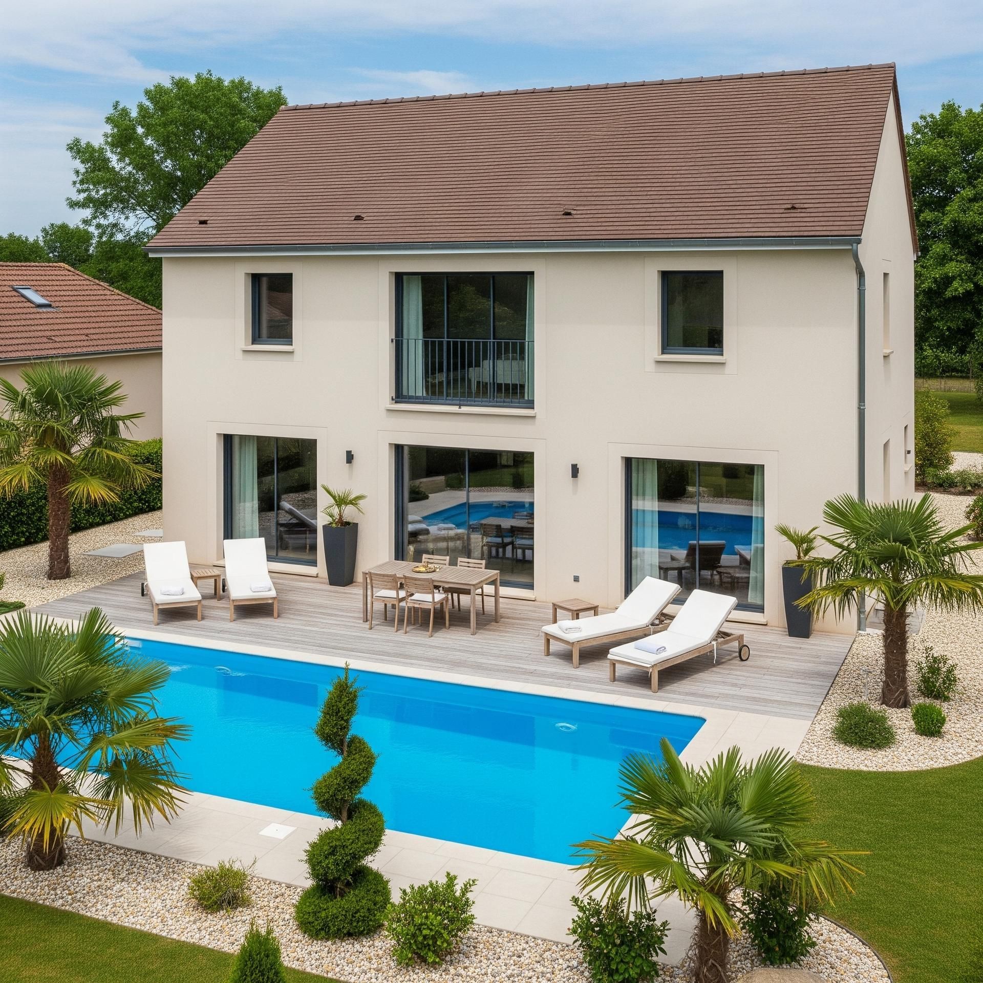 Maison avec piscine