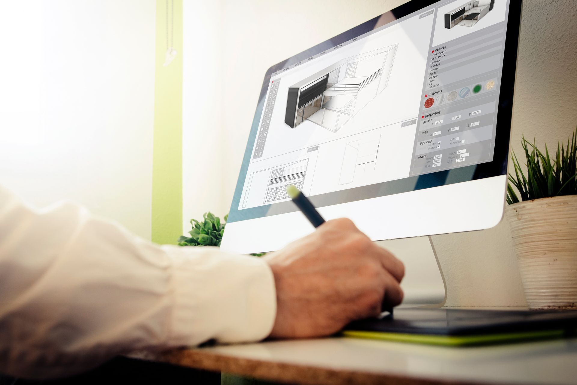 Modélisation 3D d'une maison