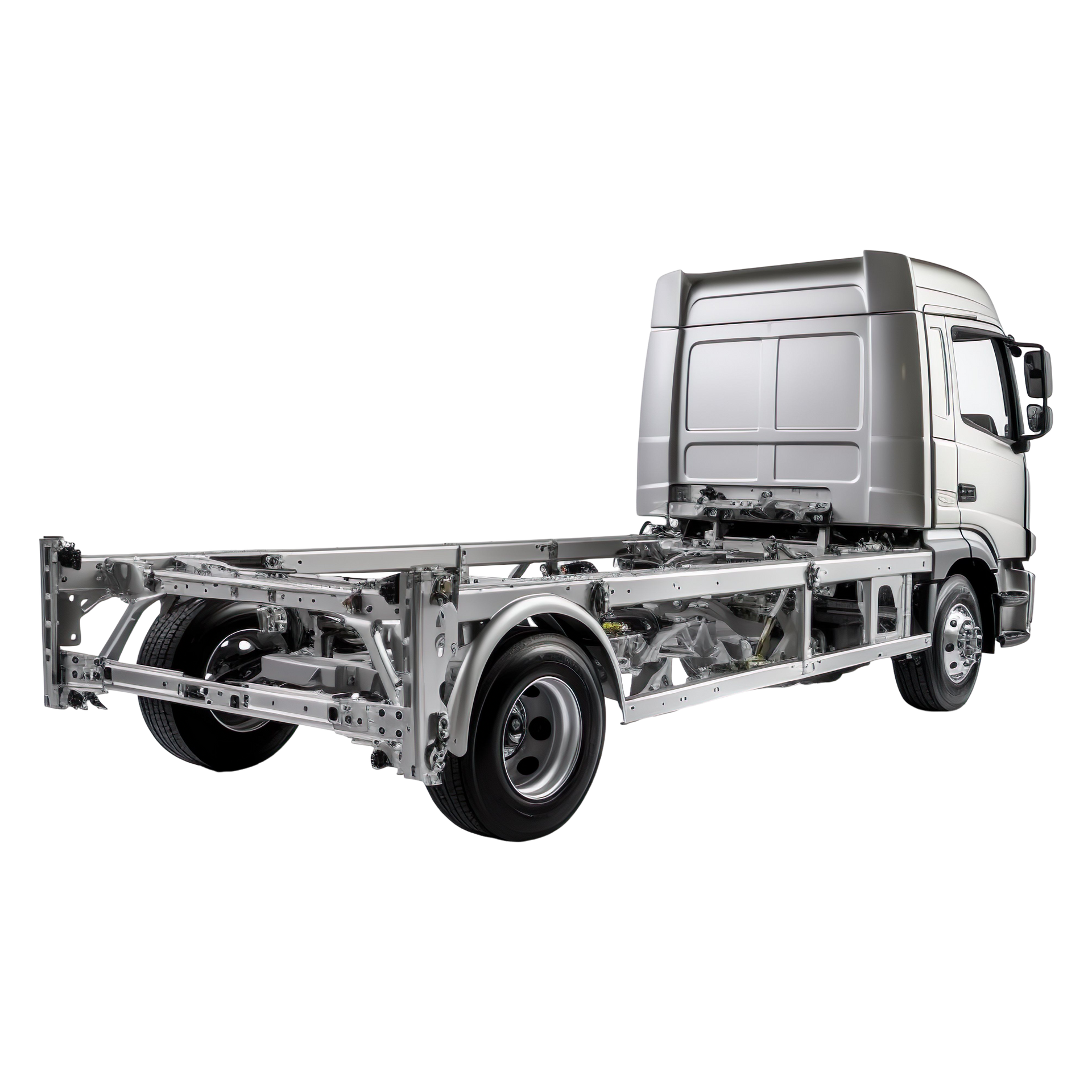 Une remorque de camion