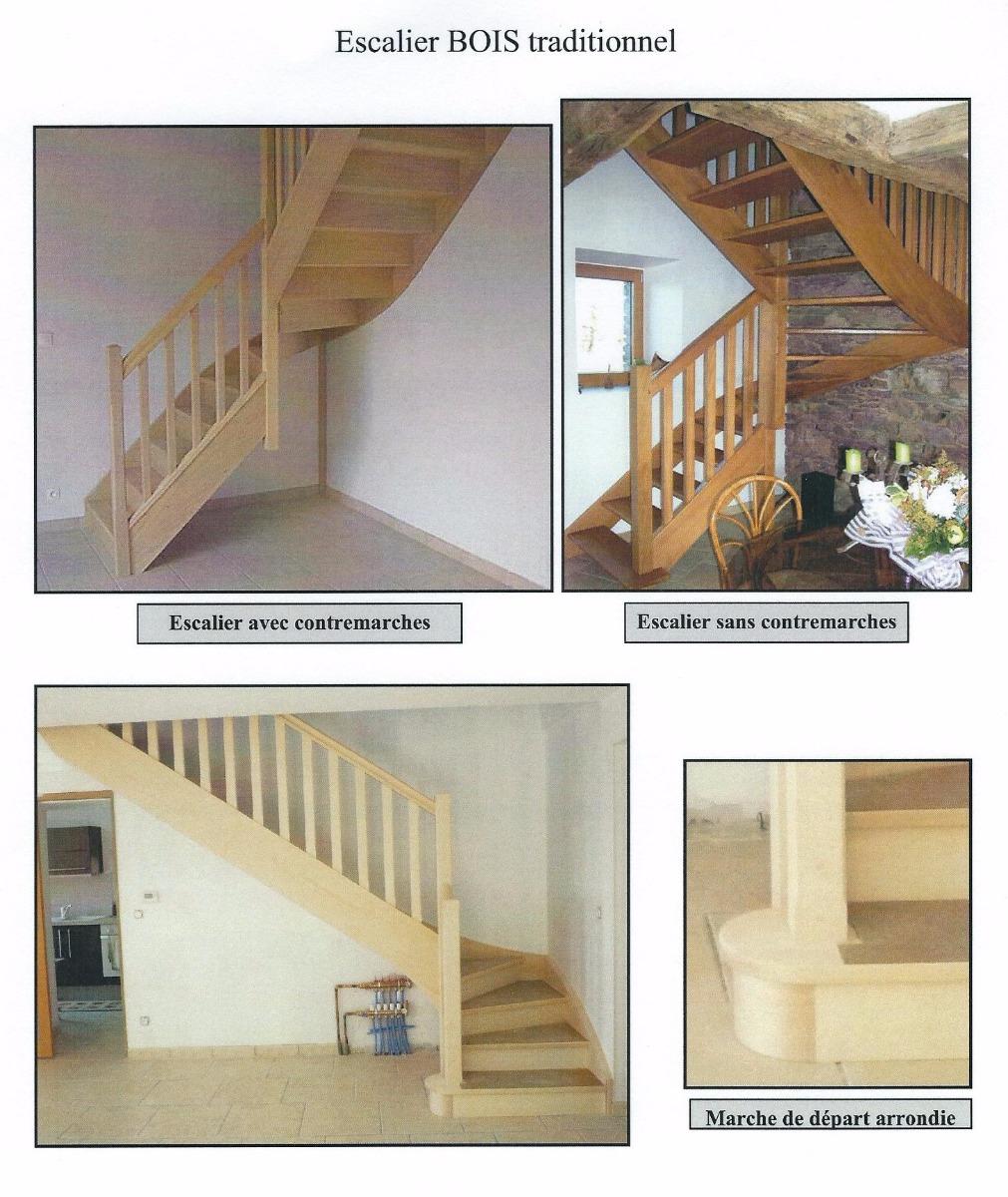 Quelques exemples d'escaliers