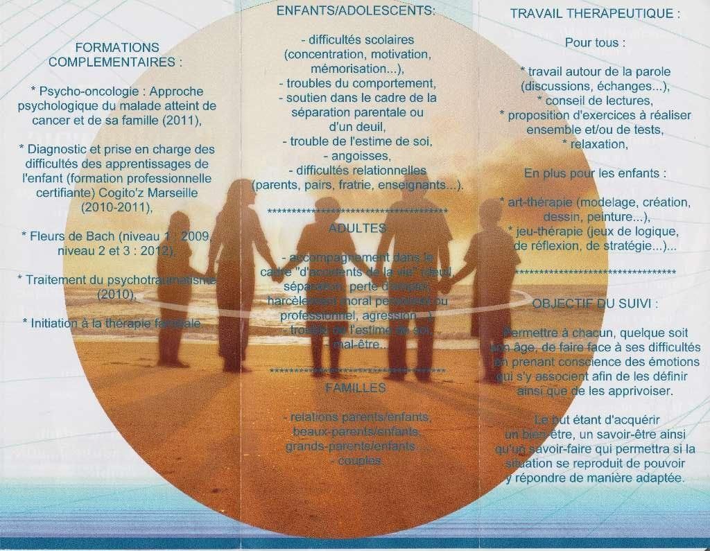 Découvrez les prestations de Sabine Achard, psychologue