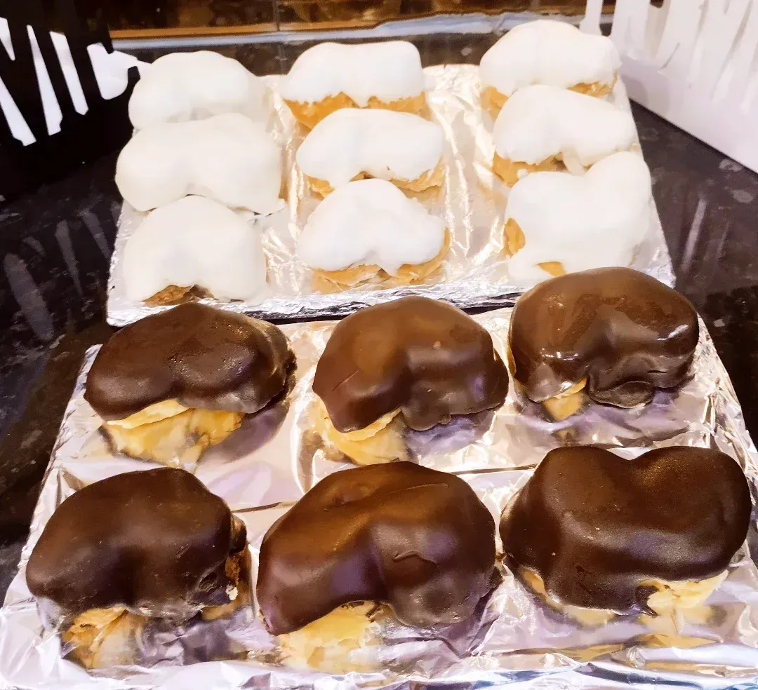 Palmeritas de Morata en tienda ALGAMA Caf&eacute;s y Mieles en Madrid