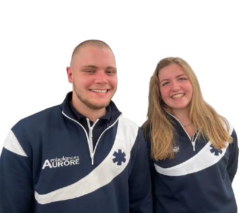 Ambulanciers détourés