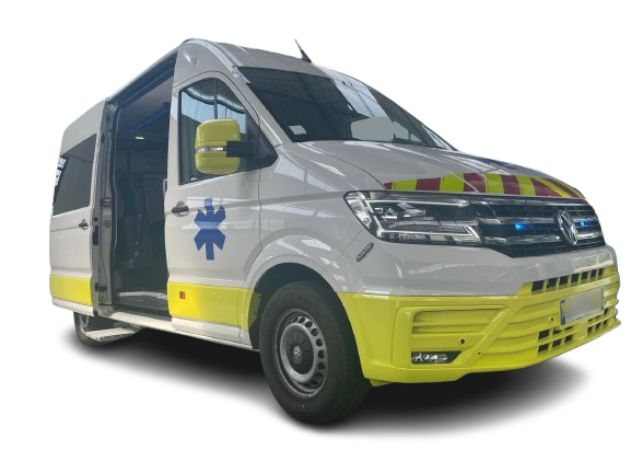 Ambulance détourée