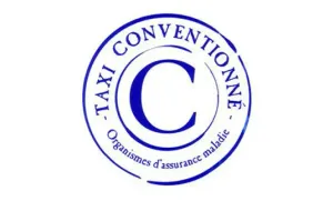 Logo taxi conventionné avec la CPAM