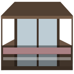 Überdachung
