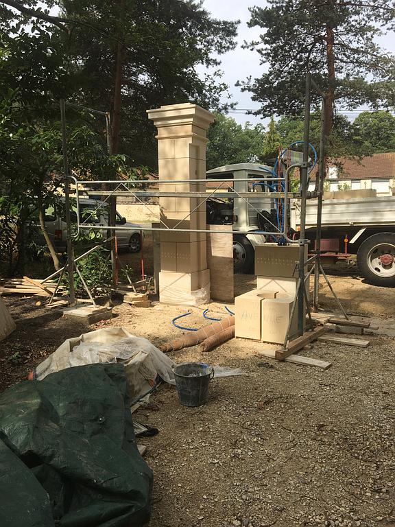 Travaux de maçonnerie