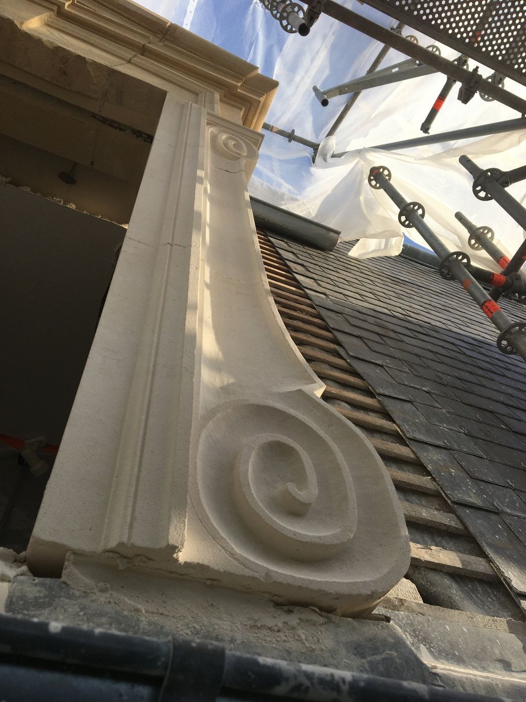 Décoration de pierre