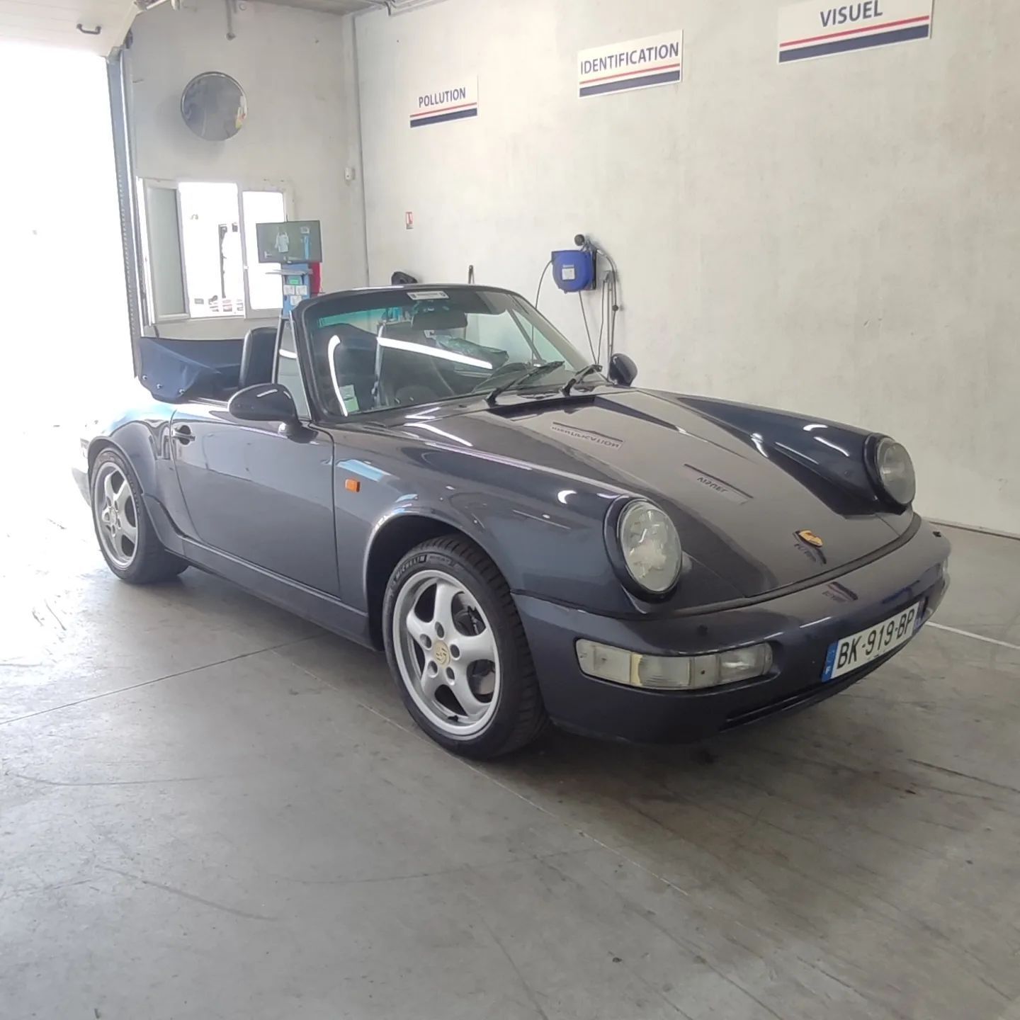 Une ancienne Porsche