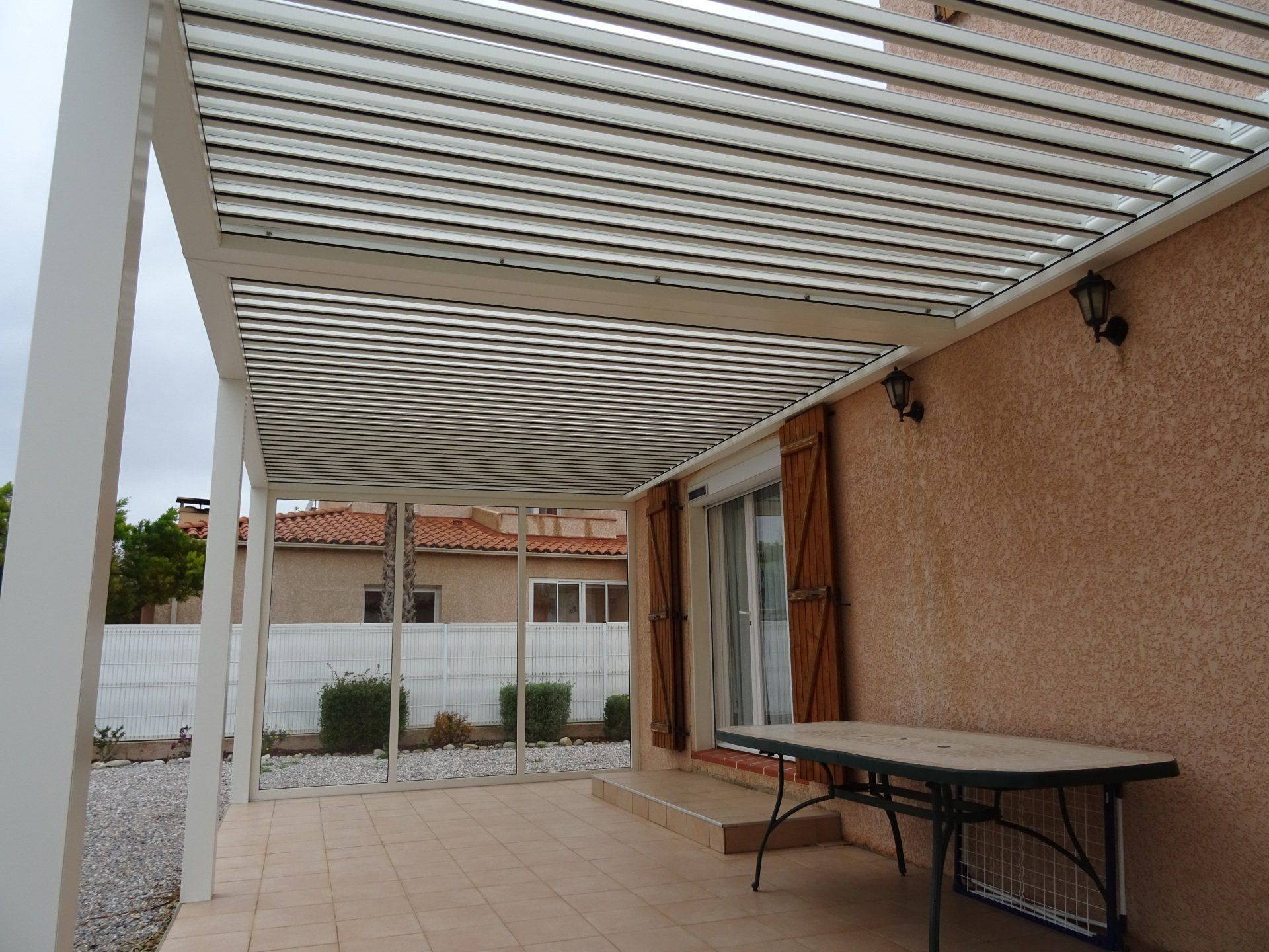 Aluminium Laqué Pergola Menuiseries Occitanie