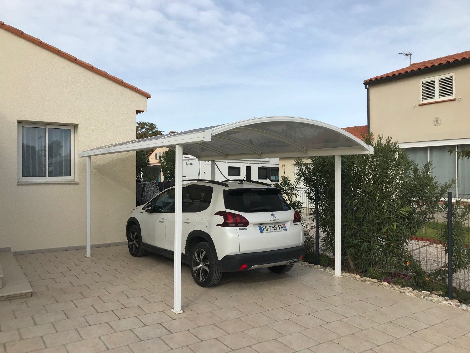 Carport Abris Voiture Alu Canet 66 Occitanie