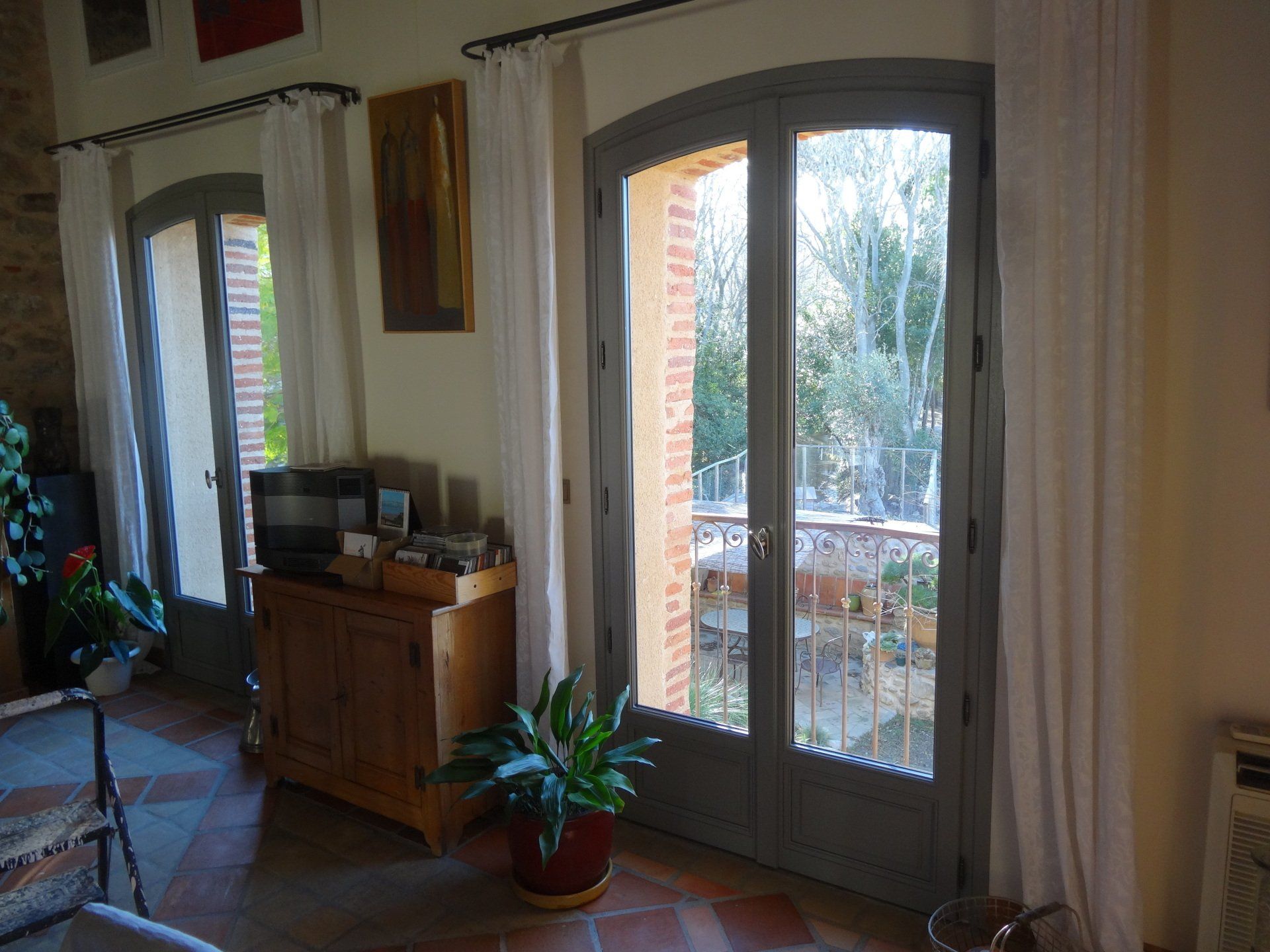 Porte-Fenêtre en Bois Alu Canet