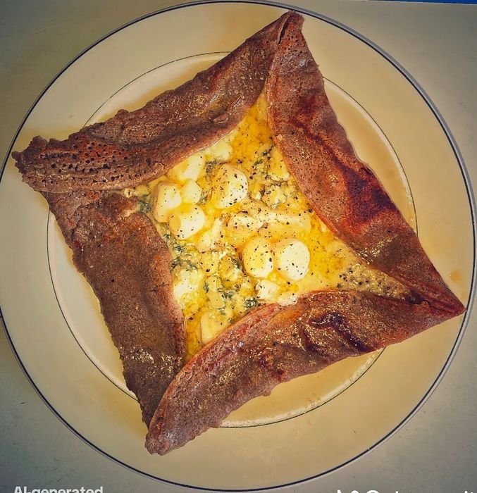 Crêpe salée à la Crêpe-Rit de St-Croix