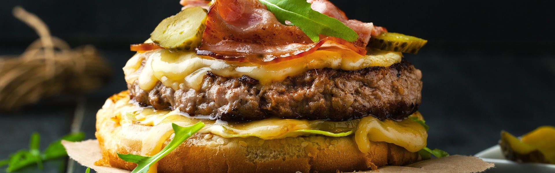 Zoom sur un burger
