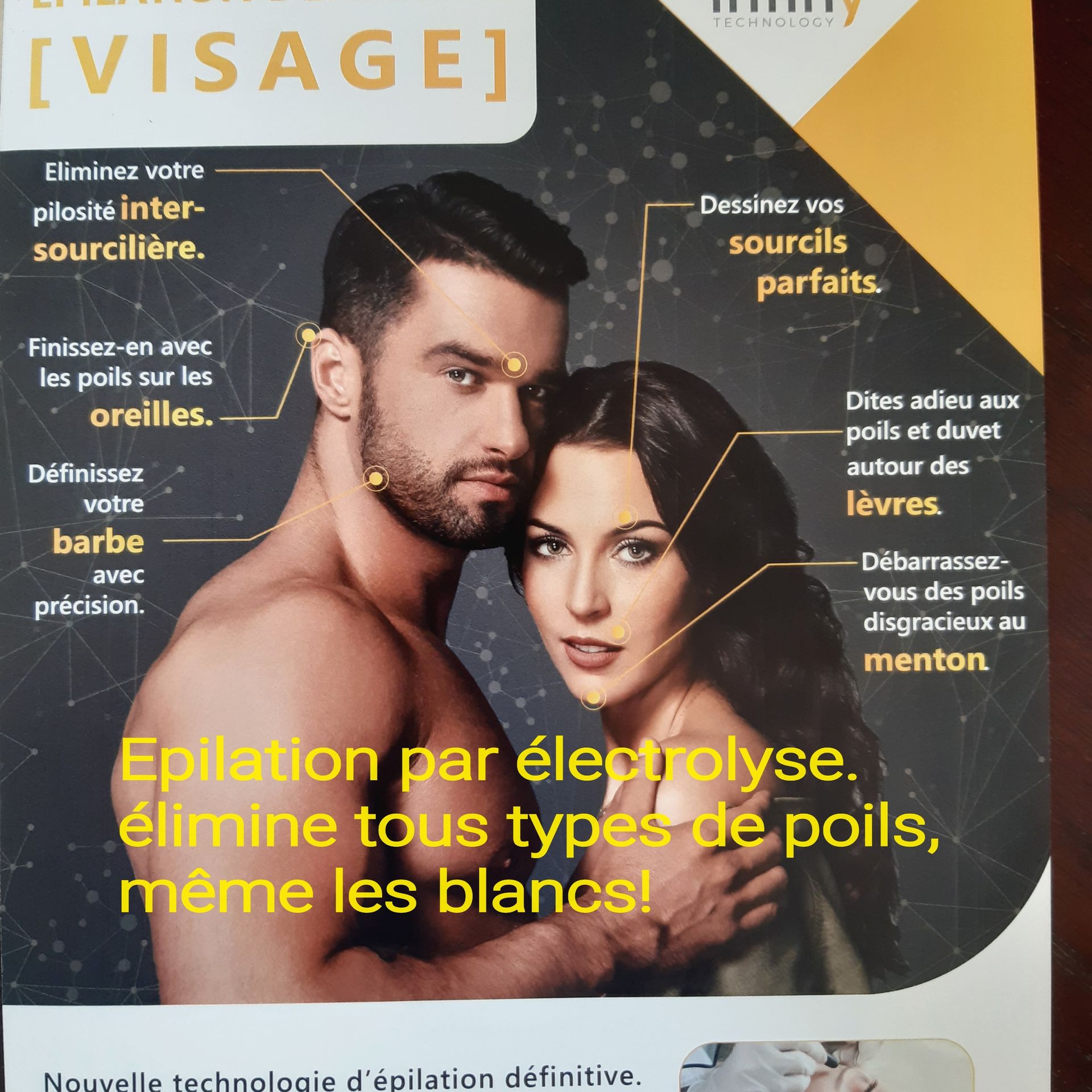 Épilation par électrolyse brochure