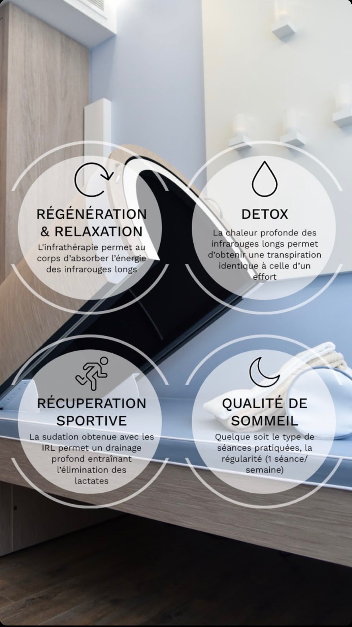 Bienfaits infrathérapie