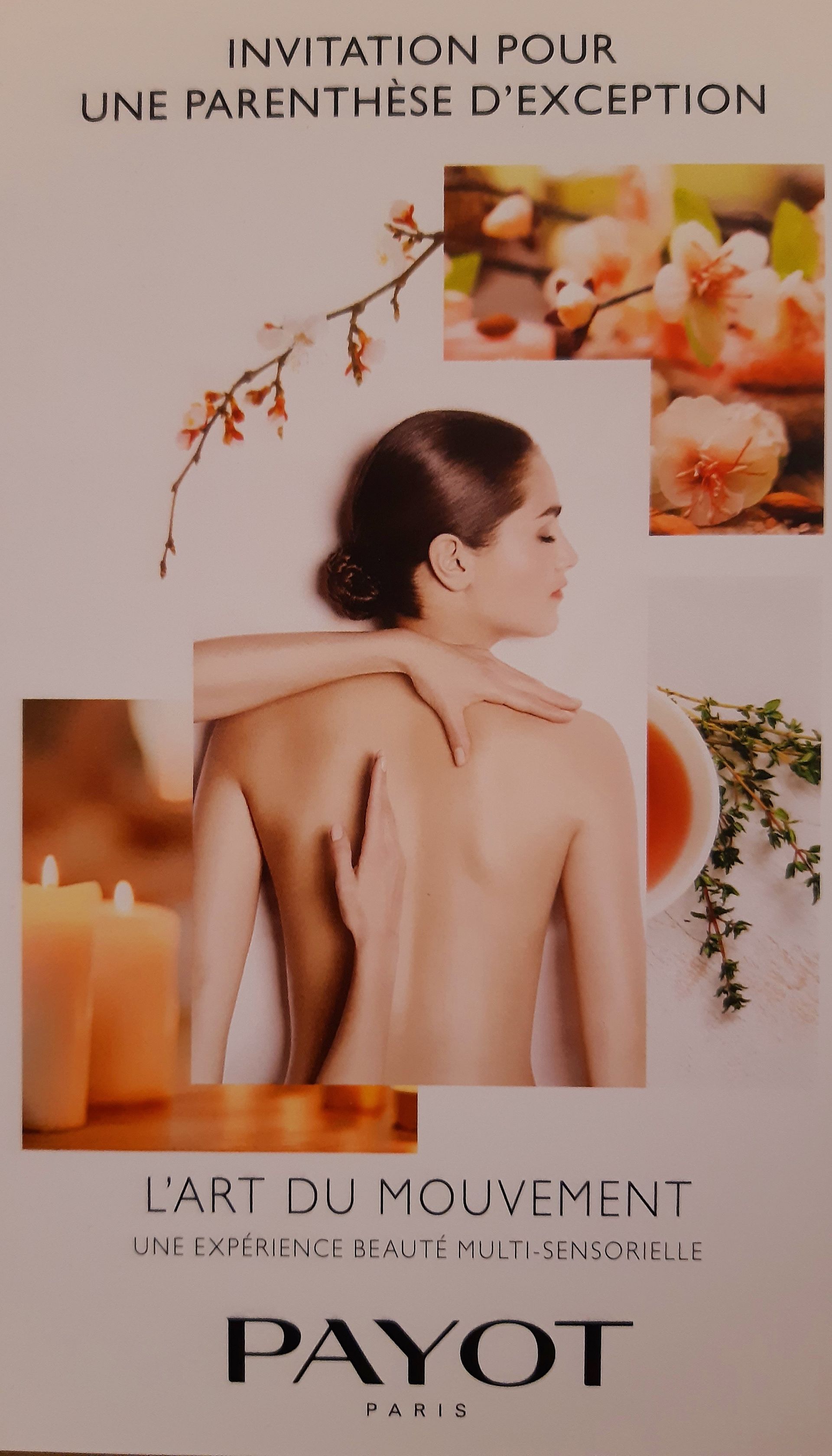 Soins Payot brochure