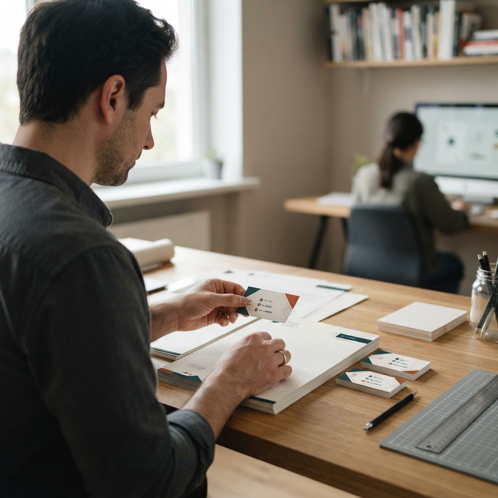 Creación de materiales de papelería corporativa profesionales, incluyendo membretes para correspondencia y tarjetas de visita personalizadas. Estos elementos refuerzan la identidad de marca de la empresa y facilitan el contacto profesional, transmitiendo una imagen coherente y profesional en cada interacción.