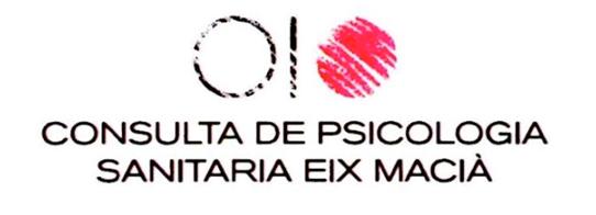 Consulta de psicología