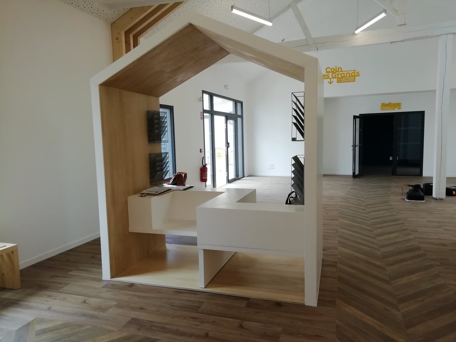 Le showroom de l'entreprise.