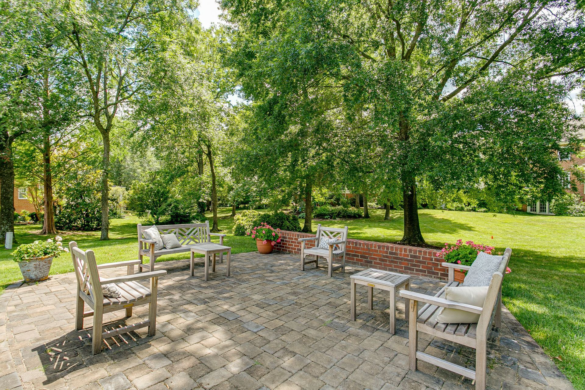 Terrasse de jardin