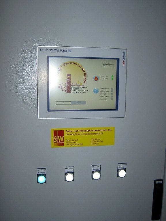 Gewerbebau Volketswil - S+W Solar- & Wärmepumpentechnik AG