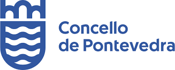 Un logotipo azul y blanco para el Concello de Pontevedra