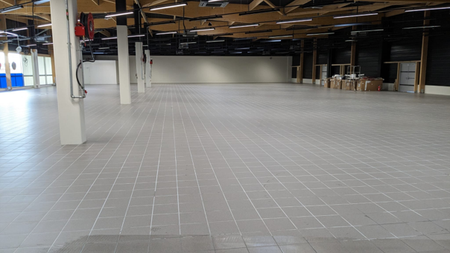 Chantier post rénovation avant nettoyage