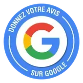Badge : Donnez votre avis Google