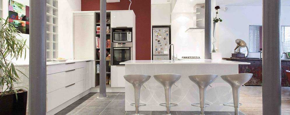 Cuisine créée par l'entreprise 85