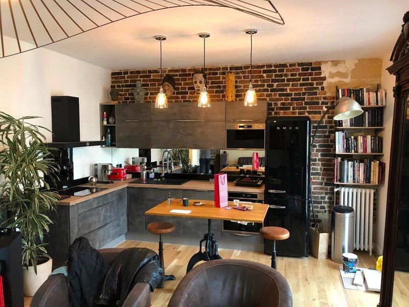 Cuisine créée par l'entreprise 74