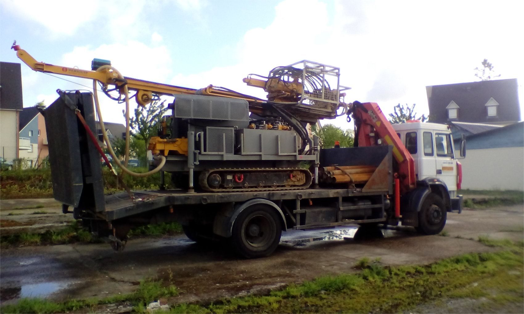 Transport de sondeuse