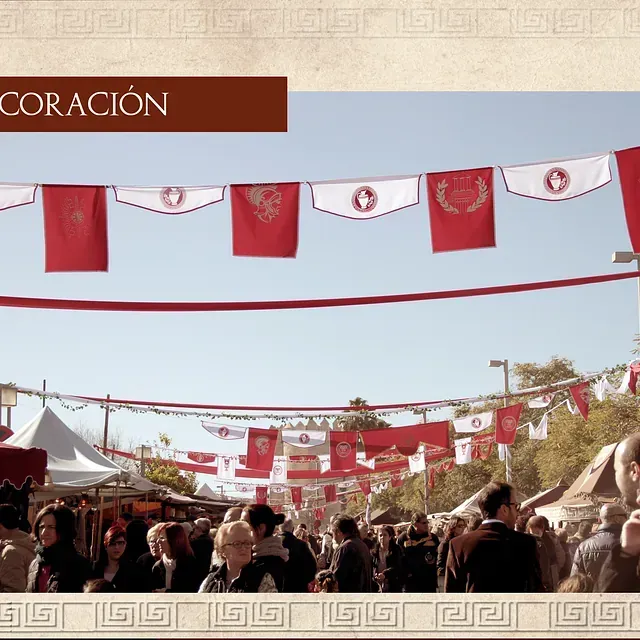 Un grupo de personas se reúne bajo una pancarta que dice coracion