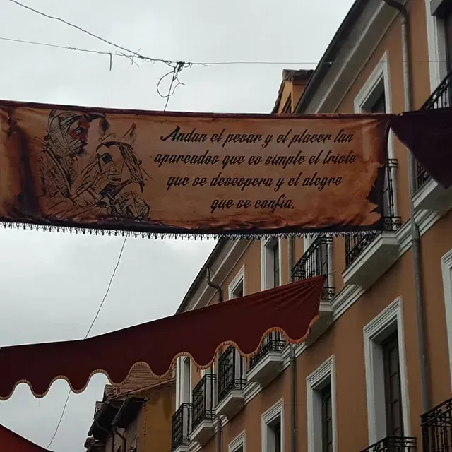 A sign that says anden el poder y el placer