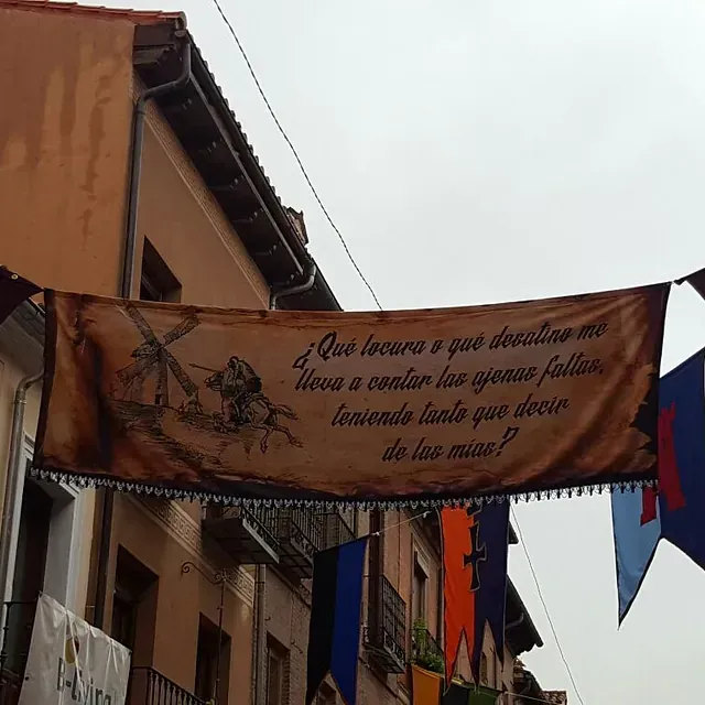 Una pancarta que dice 