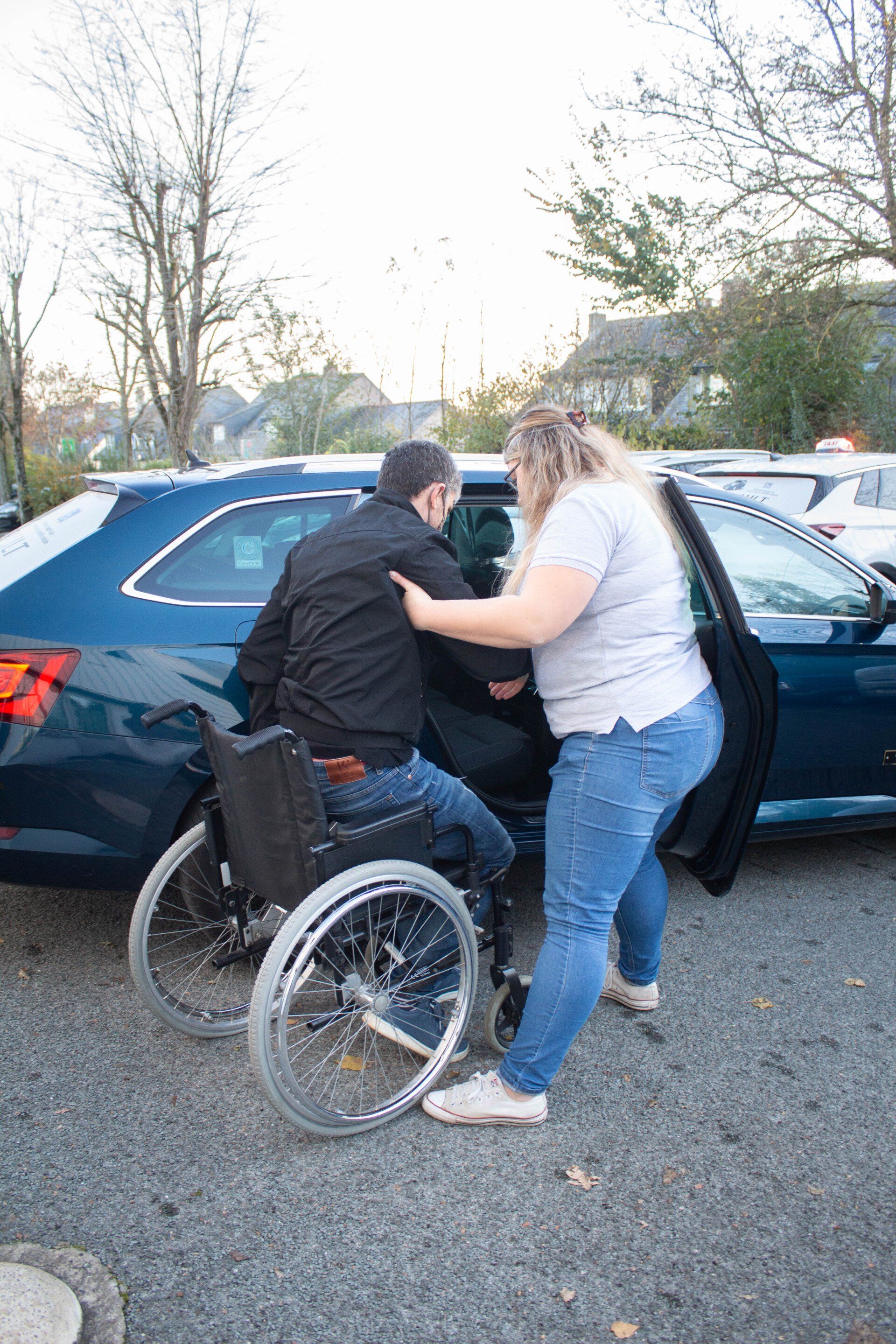 Transport de personnes assis