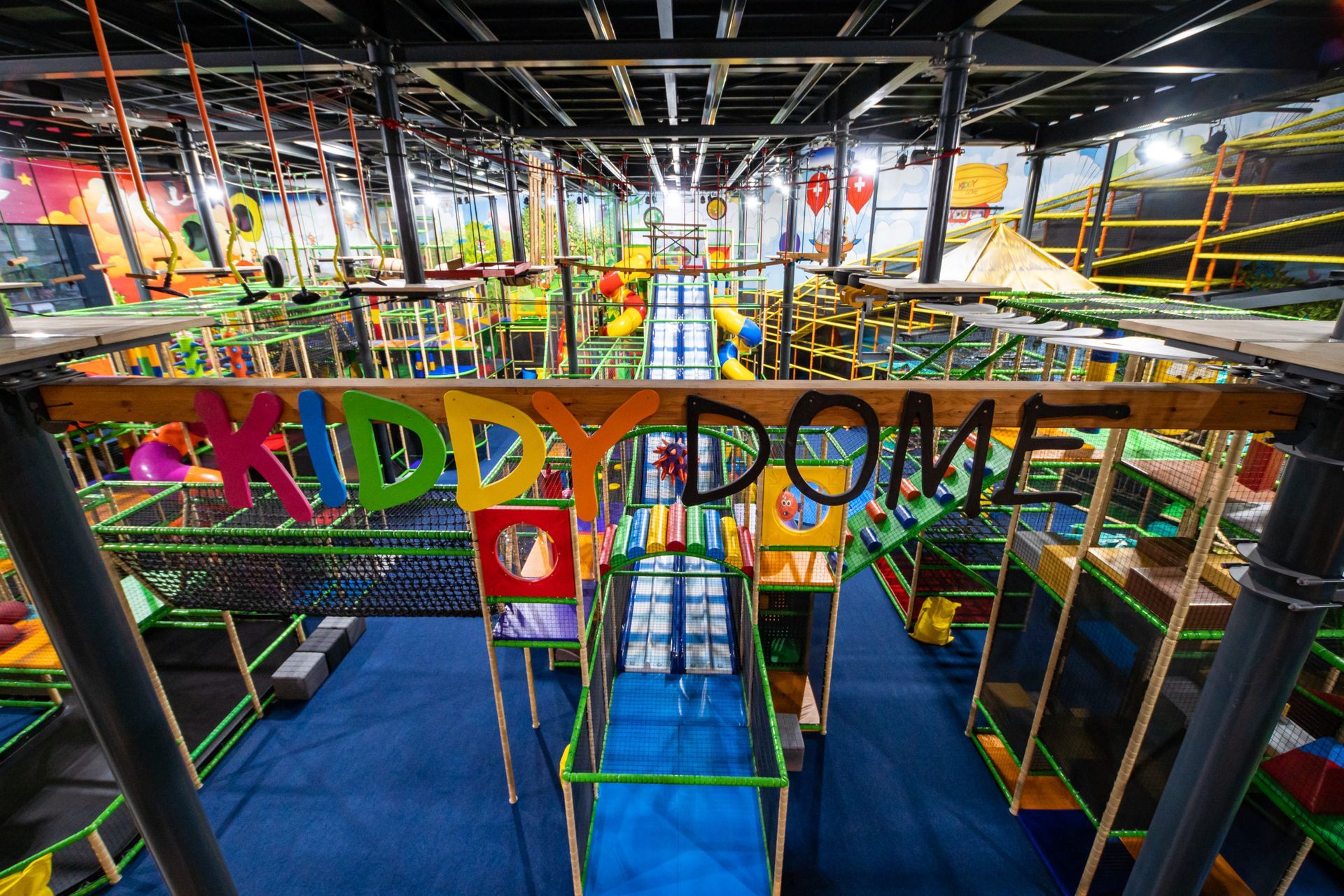Kiddydome - Spielspass in Europas grösster Indoor Spielplatz