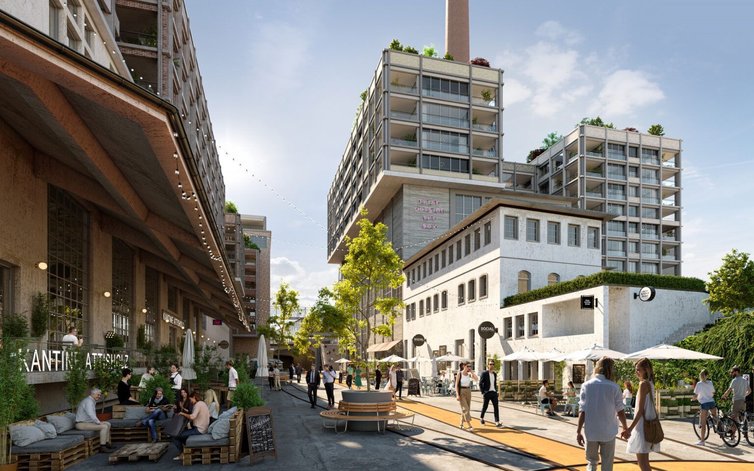 Attisholz Areal bei Solothurn