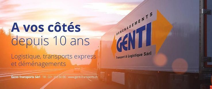 Genti Transports - Déménagement Suisse & étranger
