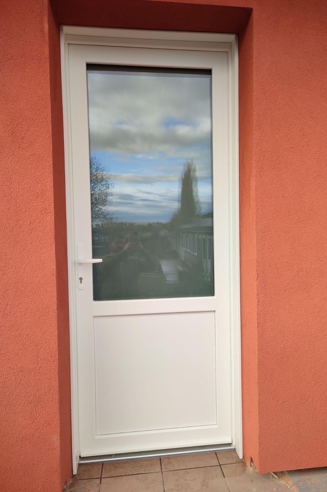 Porte fenêtre PVC vitrée