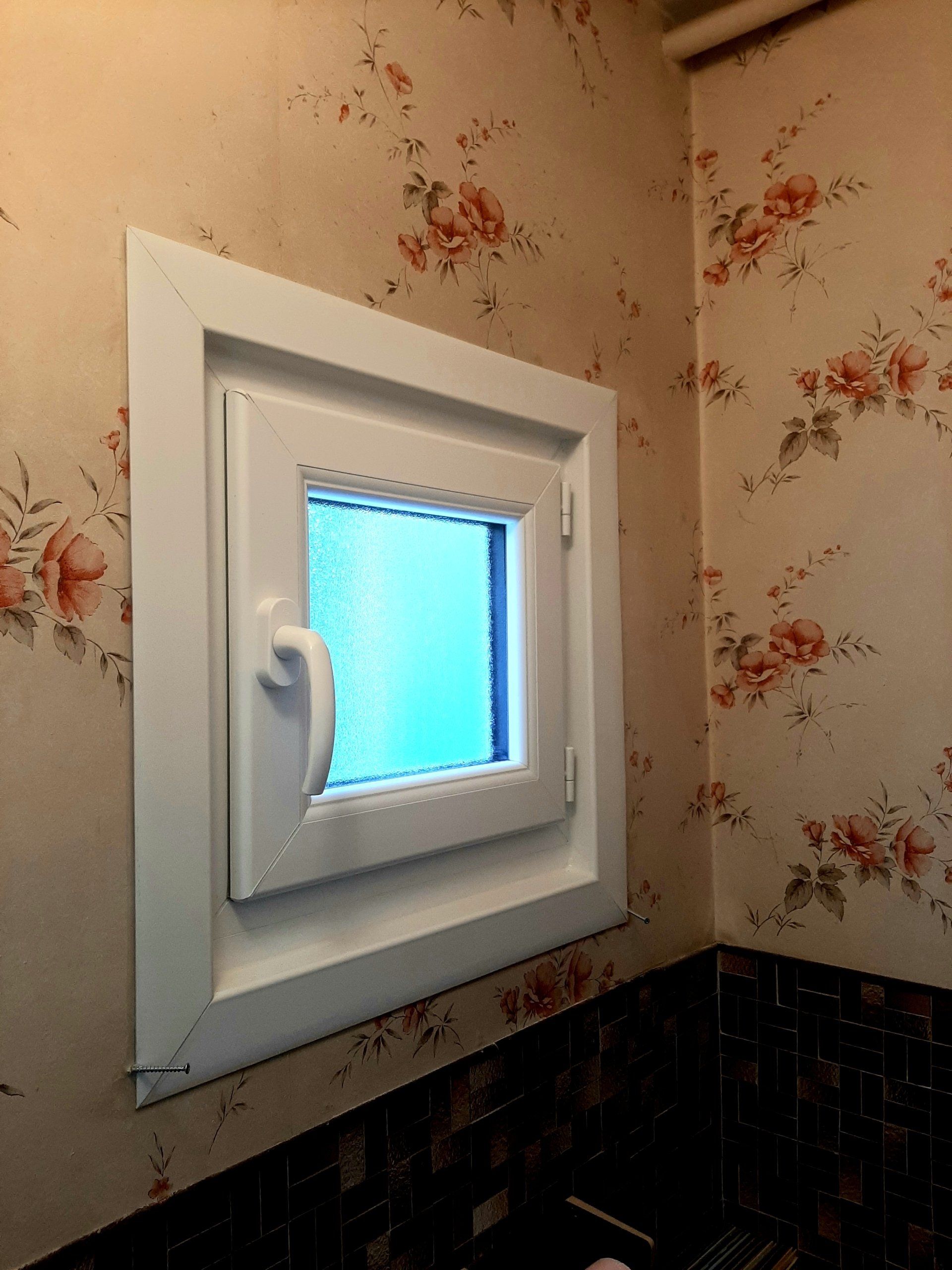 Fenêtre salle de bain petit format