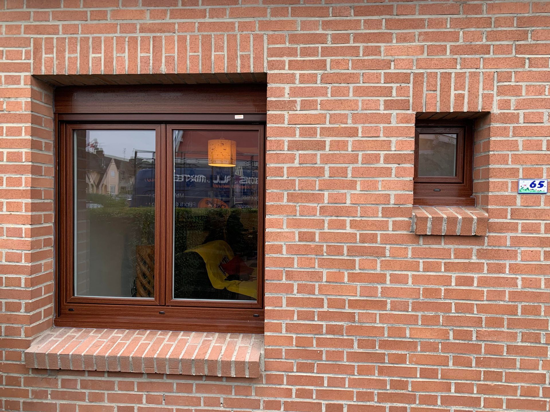 Fenêtres en PVC imitation bois