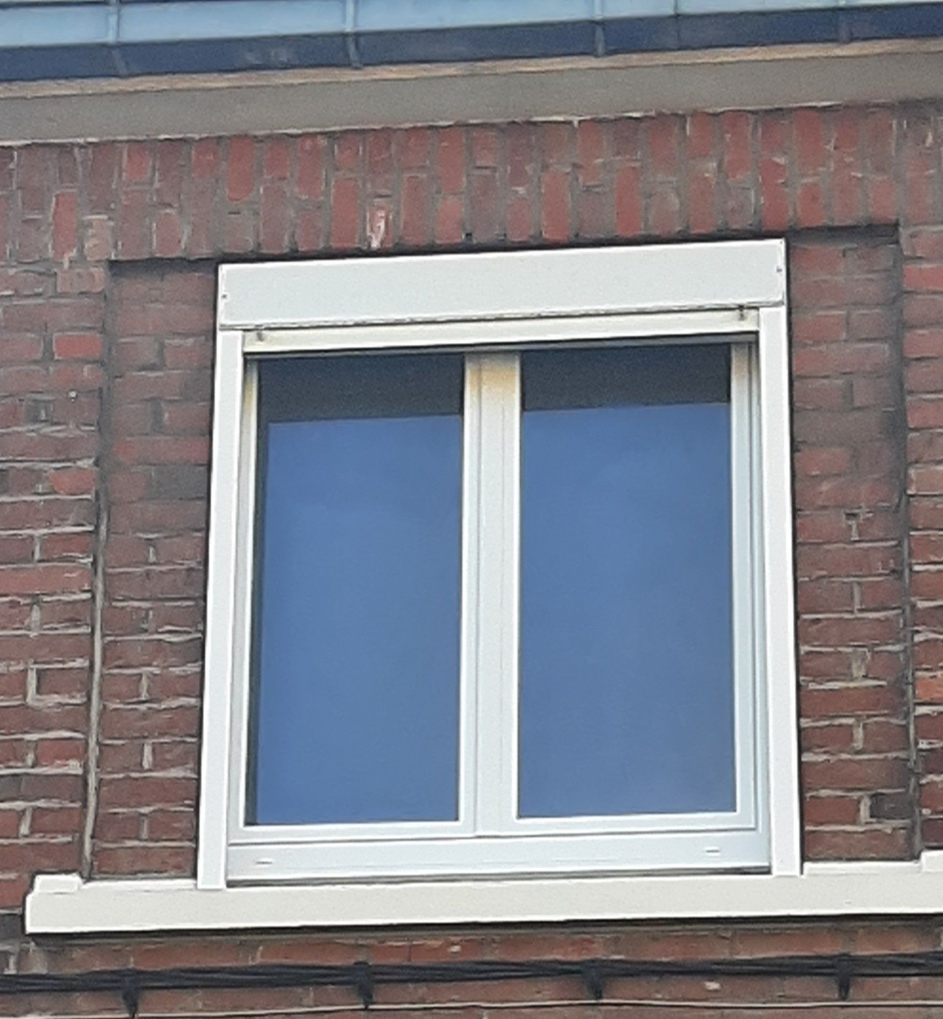 Châssis de fenêtre PVC à 2 battants