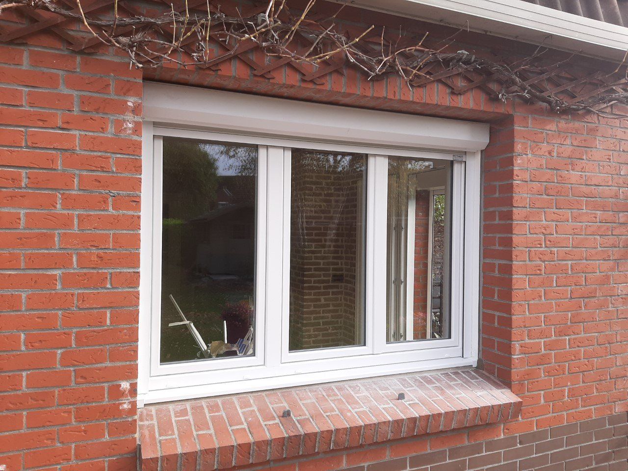 Fenêtre 3 battants blanche en PVC