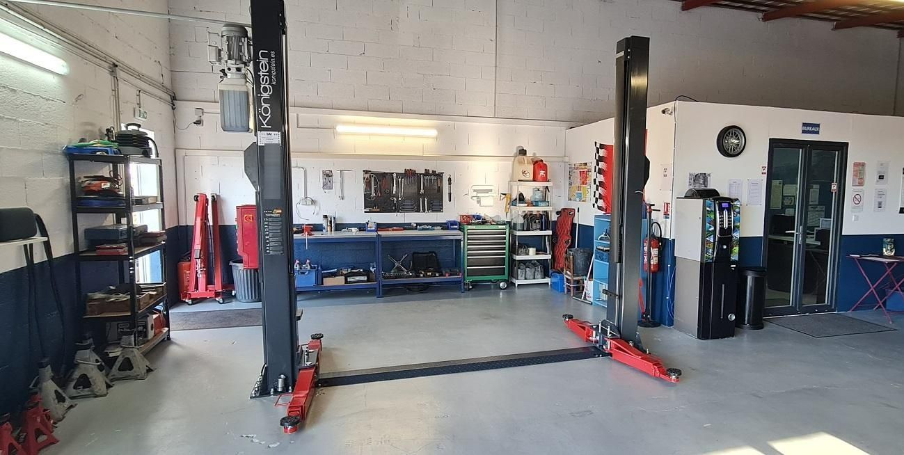 Intérieur du garage
