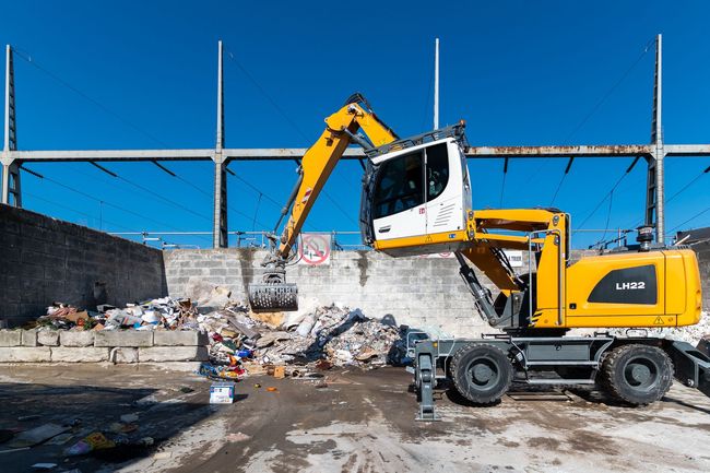 Machine de chantier.
