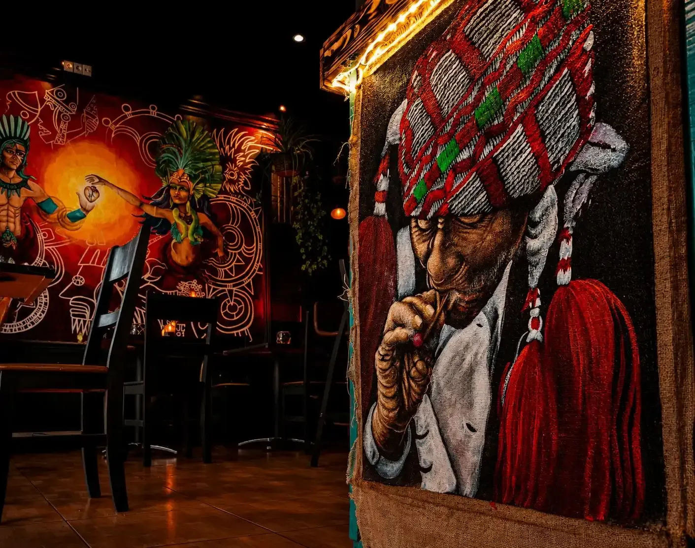 Interior del restaurante